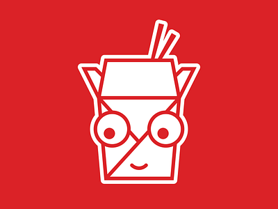 Takeout Container Face adobe character characters cute faces graphic icon illustration illustrator redbubble takeout