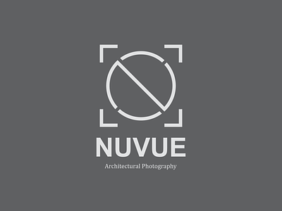 Nuvue Architectural Photography | Logo adobe branding design graphic logo logo design photographer vector
