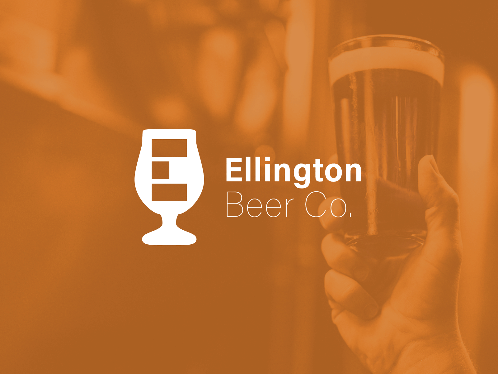 Ellington Beer Co adobe animated animation branding graphic icon logo vector