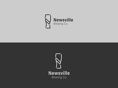 Newsville Brewing Co adobe beer beer co brewery craft beer design graphic icon logo logo design logodesign logos typography vector