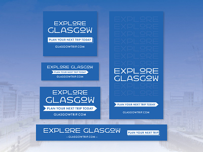 Explore Glasgow | GlasgowTrip.com | Banner Ads