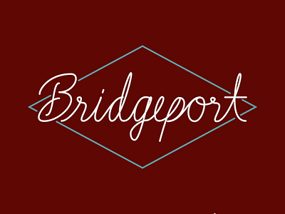 Bridgeport Monoline Animation adobe animated animated gif animated logo animation bridgeport graphic handwritten looping monoline writing