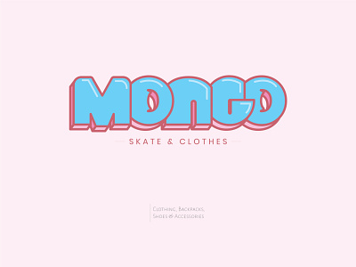 MONGO | Skate & Clothes branding graphic design logo