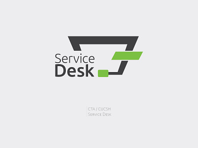 Service Desk CTA branding design graphic design logo vector