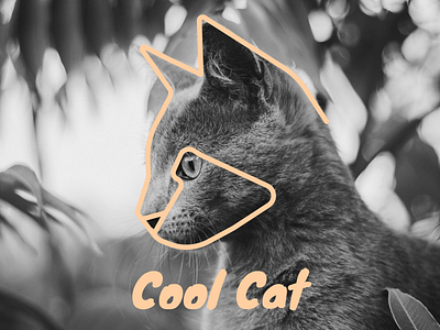 Cool cat logo branding design designer freelance graphic design illustration logo vector