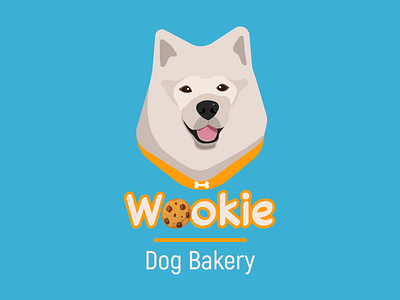 Wookie logo branding design designer dog food graphic design illustration logo treat typography vector