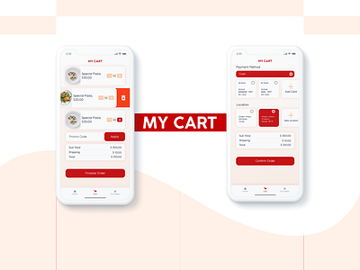 Food Delivery App - Food Nest - My Cart