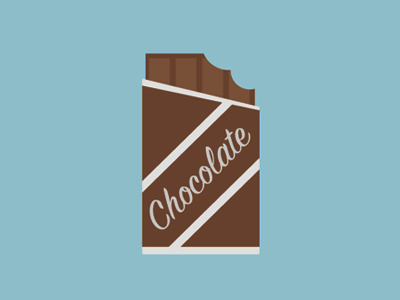 Chocolate chocolate illustration