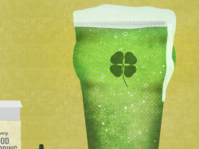 Every beer is Irish on St. Patrick's Day beer green irish saint patrick