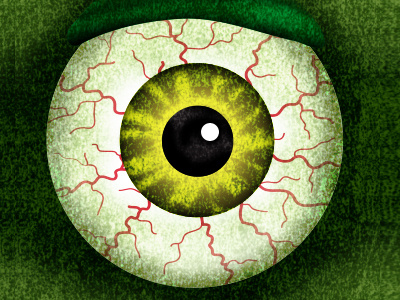 Eyeball eyeball halloween illustration scary texture