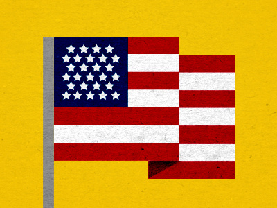 'Merica america flag illustration texture