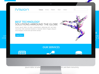iVision Website design web