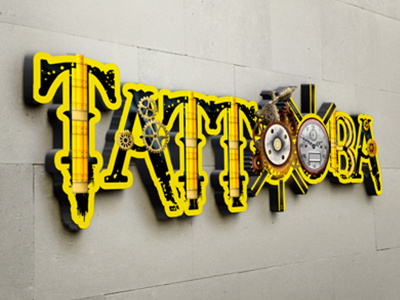 Tatooba Logo logo design steampunk logo steampunk tattoo logo tattoo logo