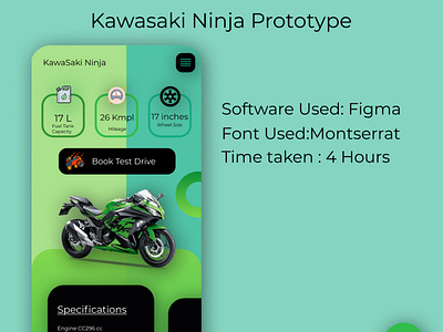 Kawasaki App Concept 🚴‍♂️