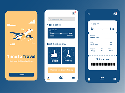 Booking App app design graphic design illustration ui ux vector