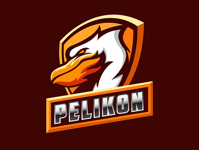 Pelican E Sport Logo angry animal branding esport esports logo logo team