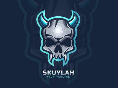 Skull Logo angry branding e sports esport esports logo forsale illustration skull skull logo t shirt design team logo