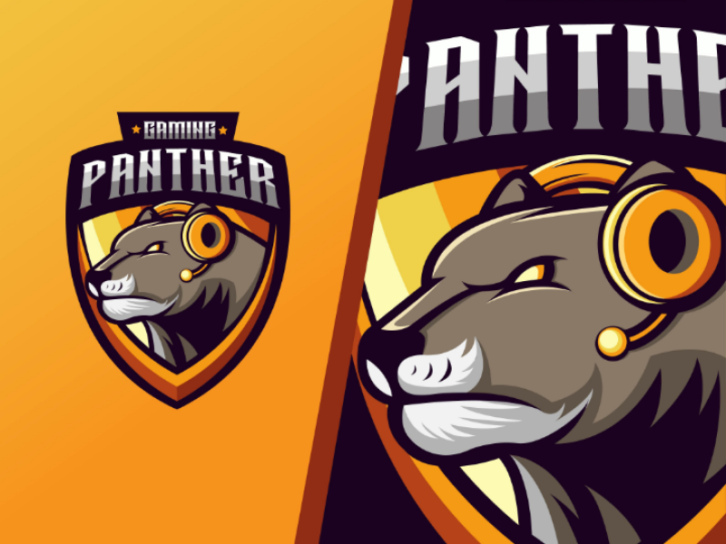 Esport Logo Gaming Panther By Logo Tampan On Dribbble