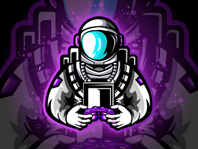 ASTRONOUT Esport Logo astronout esport logo