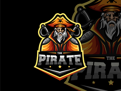 The Pirates Esport Logo pirates esports logo mascot