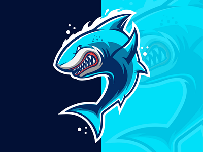 Shark Esport Gaming Logo