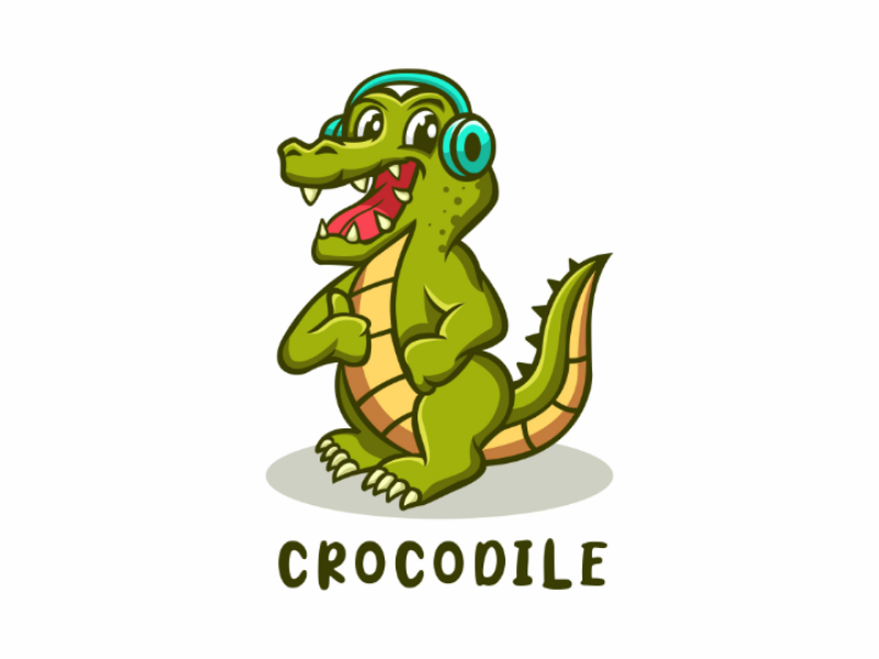 Crocodile Mascot by Blackbeard Studio on Dribbble