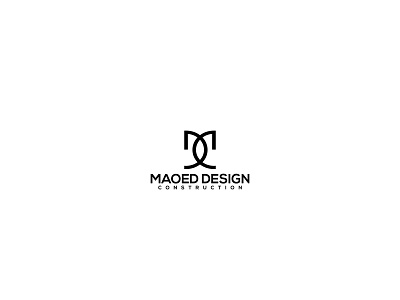 Maoed Design Construction brand branding design iconic logo illustration logo logotype simple symbol icon