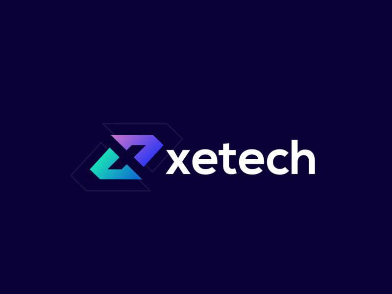 X Tech logo by Kajem Al Quraishy on Dribbble