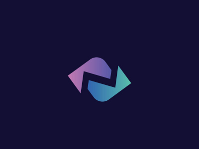 Modern N logo brand branding design iconic logo logo logotype simple symbol icon