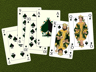 Playing Cards Project ace cards king playing queen vector
