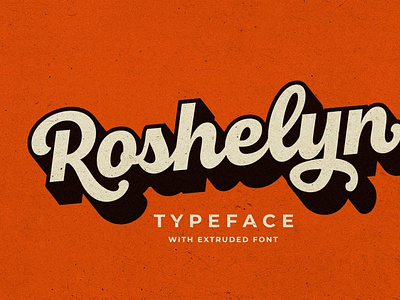 Roshelyn Typeface