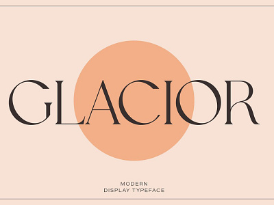 modern display serif