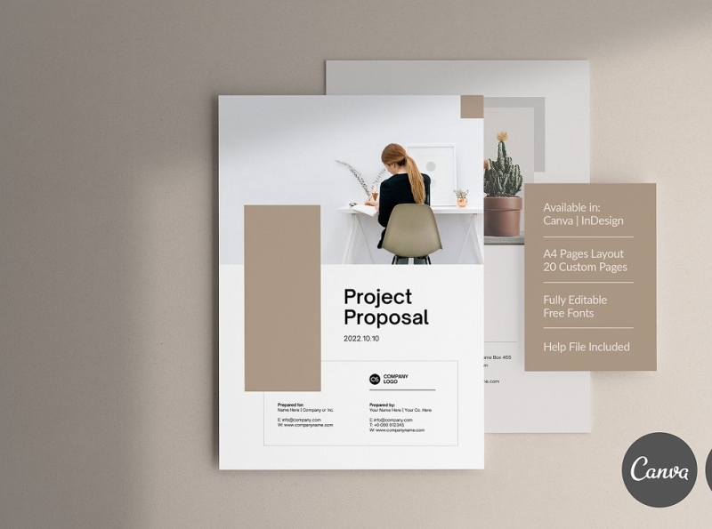 Project Proposal by Design Stock on Dribbble