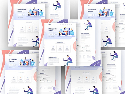 IT Agency Landing Page