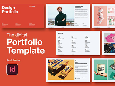 portfolio design for graphic designer