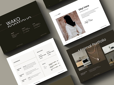 Portfolio brochure design designer graphic design layout portfolio presentation work portfolio