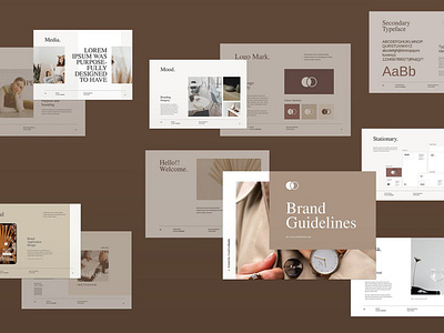 Brand Guidelines by Design Stock on Dribbble