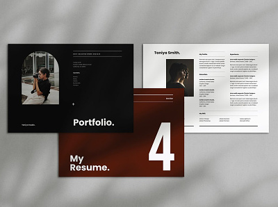 Design Portfolio and Resume album brochure design portfolio designer portfolio graphic design photographer presentation showcase work portfolio