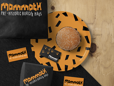 MOMMOTH burger haus advertising campaign branding burgerbrand burgerbranding burgerhaus design foodbranding illustration logo logodesign retailbranding takeawaybrand takeout takeoutbrand