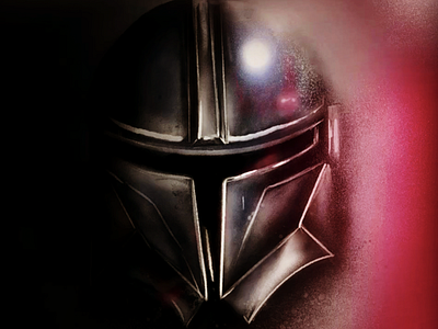 Candylorian applepencil branding design digital illustration digital painting drawing helmet illustration ipadpro lucasfilm madalore procreate procreate app procreate art starwars themandalorian typography