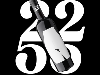 2255 wine brand design