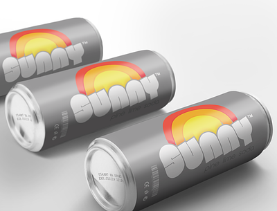 SUNNY PINE LIME SODA advertising campaign branding can candesign design drinkbranding illustration logo logodesign typography