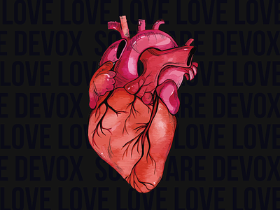Love & Devox animation art design heart love valentinesday