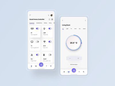 Smart Home Control - Mobile App