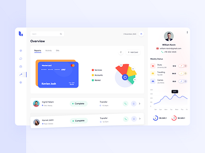 Fintech - Dashboard UI