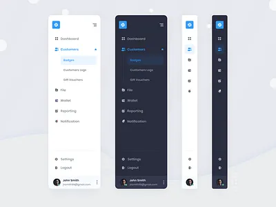 Left Navigation Menu Design admin dashboard animation app branding charts collapse collapsed dark dashboard design dashboard menu ecommerce interaction left menu menu menu design navigation bar navigation design sales list ui ux web app