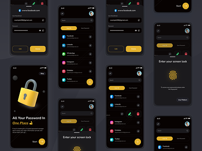 Password Manager - Mobile App