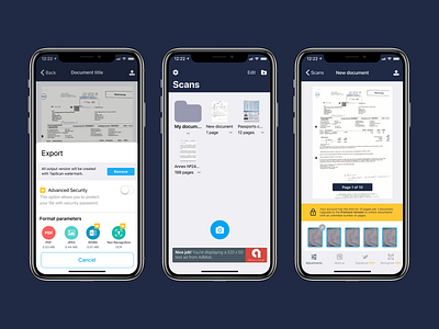 iOS Scan app design app app design application figma figma design figmadesign interface design ios ios app ios app design iphone app mobile mobile app mobile app design mobile design mobile ui scan scanner scanning