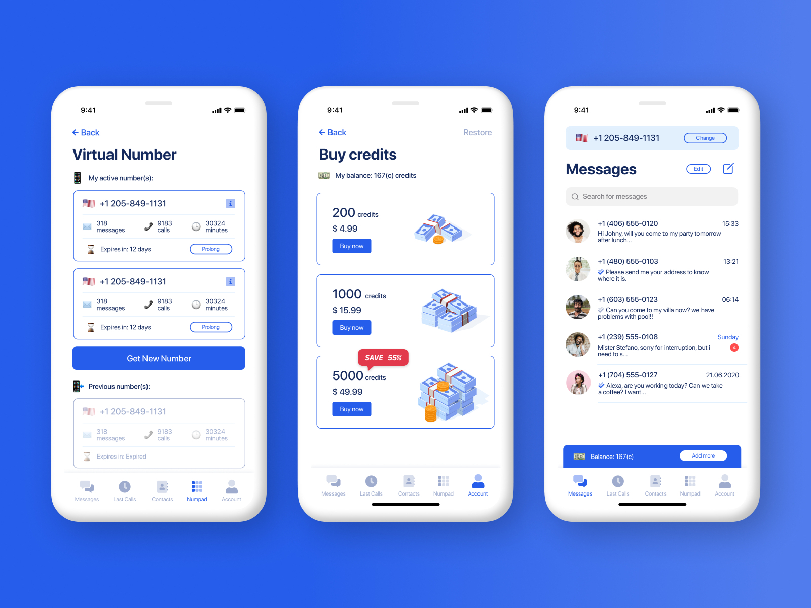 SecondSim iOS App Design by vladchai on Dribbble