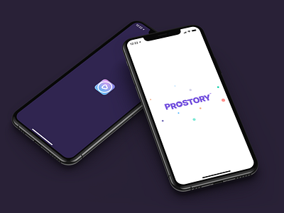 Prostory - Video Editor iOS app Icon and Logo Design